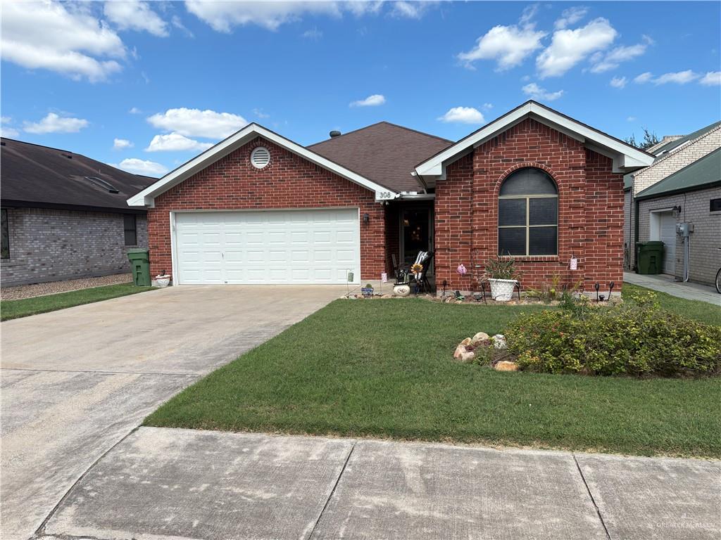 Single Family home at 308 Diana Drive, Alamo, Texas