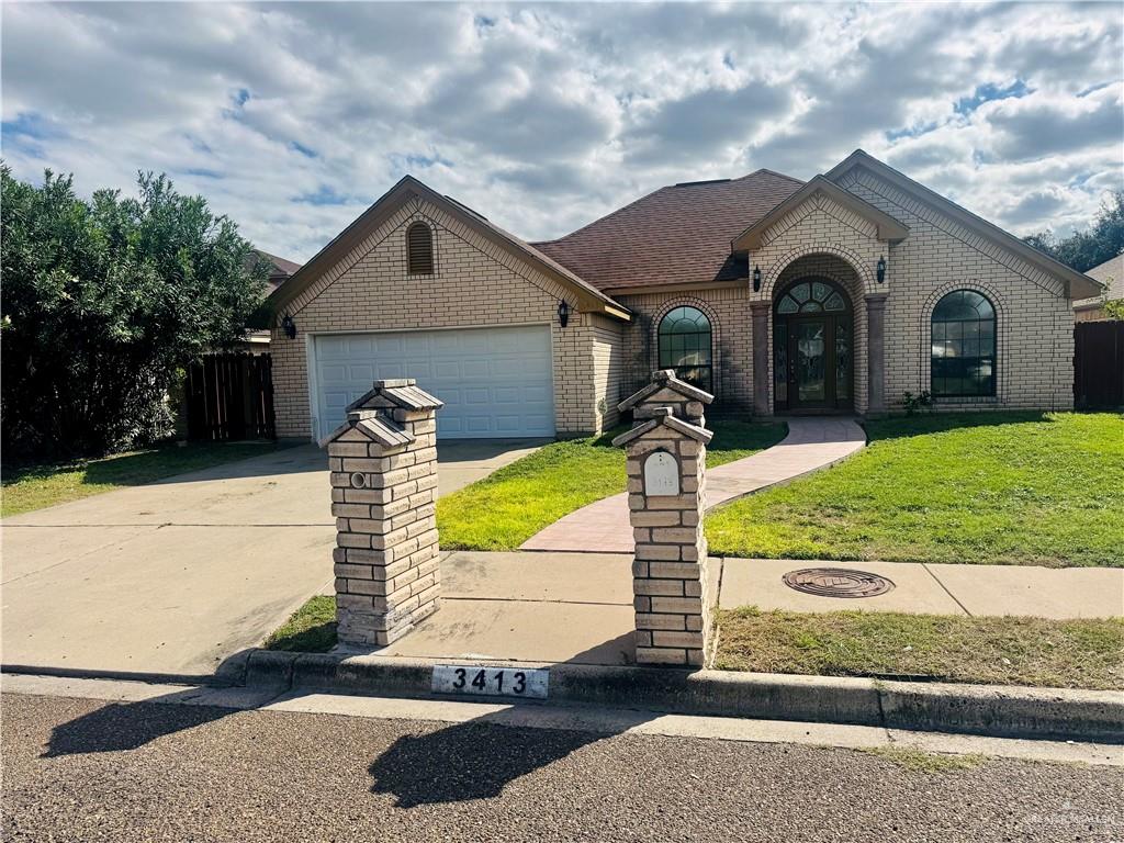 Photo 1 of 3413 Hibiscus Avenue, McAllen